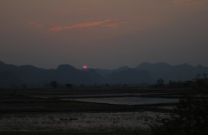 Thai sunset