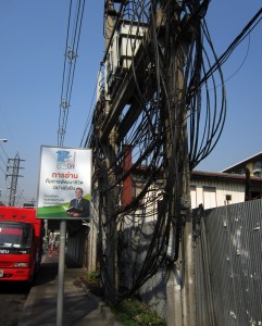 Typical Thai wiring.