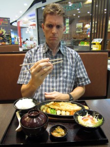 It's our first full day in Thailand and we love Thai food, so for dinner we have... Japanese?!