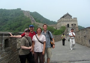 6-2-12 Great friends on the Great Wall