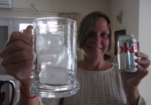 Delightful Diet Coke... with ICE!