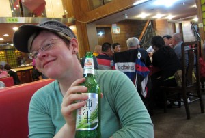 The ever-present Tsingtao