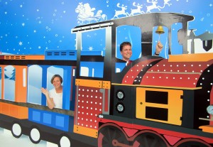 Get on board the Christmas train!