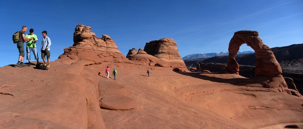 Delicate Arch panorama